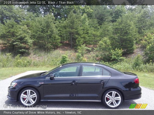 2016 Volkswagen Jetta GLI SE in Black