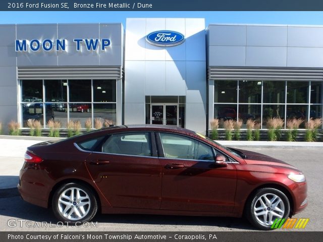 2016 Ford Fusion SE in Bronze Fire Metallic