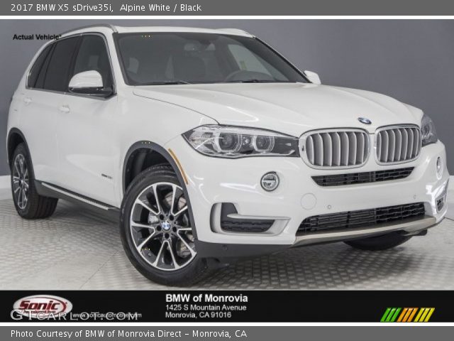 2017 BMW X5 sDrive35i in Alpine White