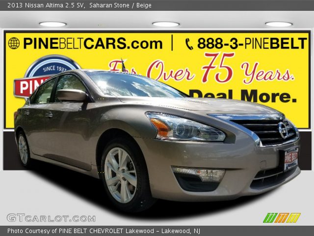 2013 Nissan Altima 2.5 SV in Saharan Stone