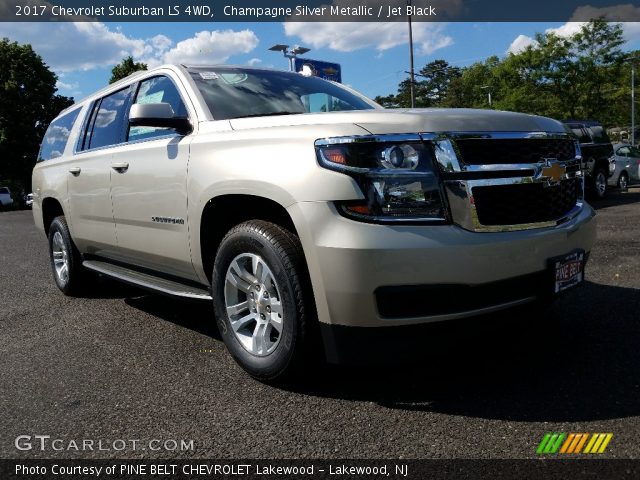 2017 Chevrolet Suburban LS 4WD in Champagne Silver Metallic