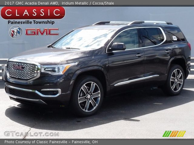 2017 GMC Acadia Denali AWD in Iridium Metallic