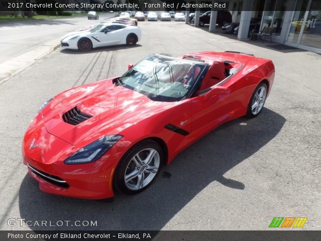 2017 Chevrolet Corvette Stingray Convertible in Torch Red