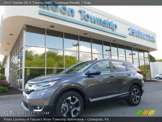 2017 Honda CR-V Touring AWD in Gunmetal Metallic