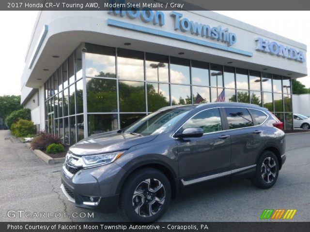 2017 Honda CR-V Touring AWD in Modern Steel Metallic