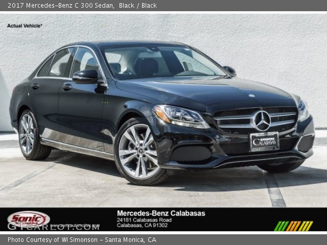 2017 Mercedes-Benz C 300 Sedan in Black