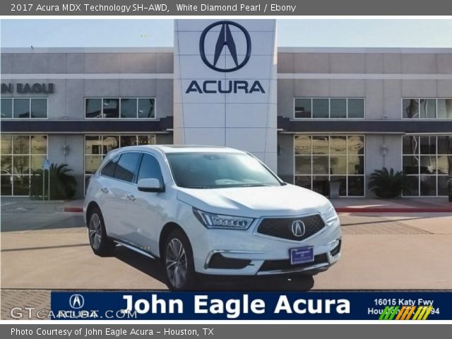 2017 Acura MDX Technology SH-AWD in White Diamond Pearl