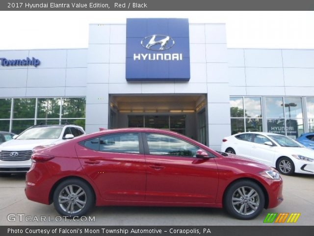 2017 Hyundai Elantra Value Edition in Red