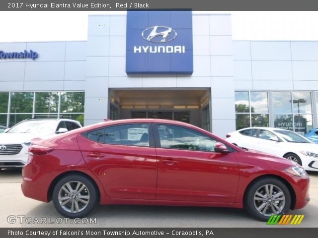 2017 Hyundai Elantra Value Edition in Red