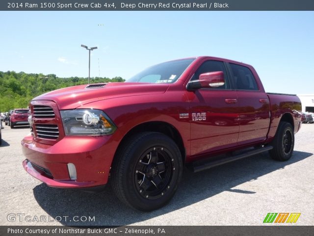 2014 Ram 1500 Sport Crew Cab 4x4 in Deep Cherry Red Crystal Pearl