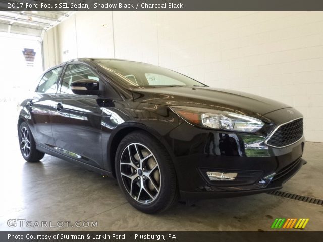 2017 Ford Focus SEL Sedan in Shadow Black