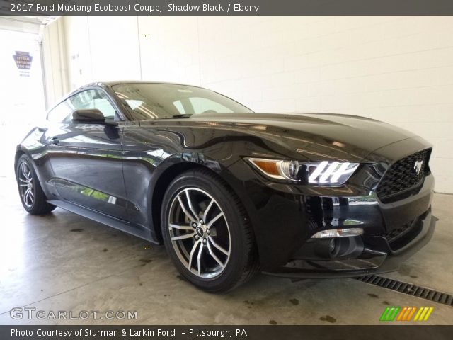 2017 Ford Mustang Ecoboost Coupe in Shadow Black