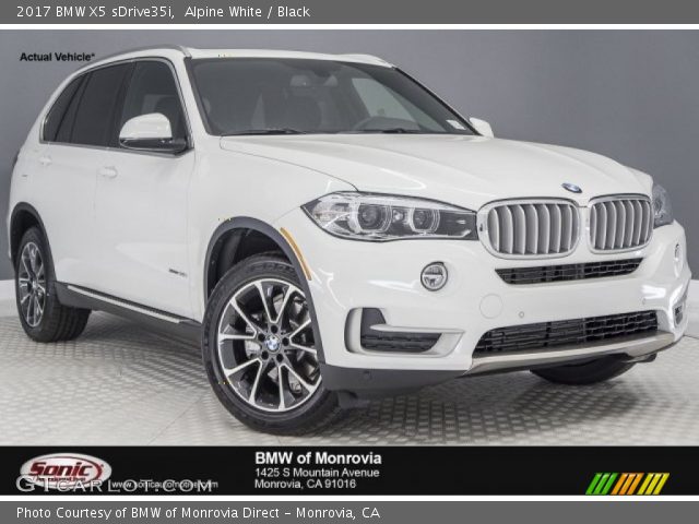 2017 BMW X5 sDrive35i in Alpine White