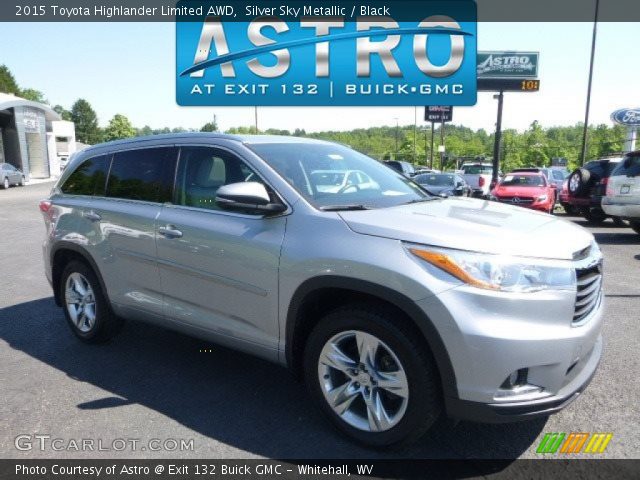 2015 Toyota Highlander Limited AWD in Silver Sky Metallic