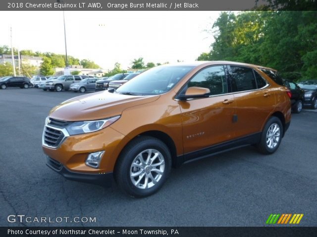 2018 Chevrolet Equinox LT AWD in Orange Burst Metallic