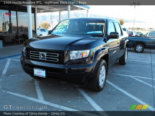2006 Honda Ridgeline RTL in Nighthawk Black Pearl