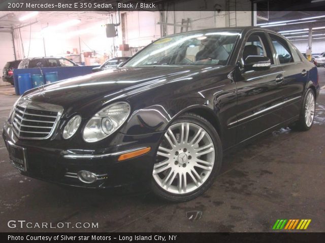 2007 Mercedes-Benz E 350 Sedan in Black