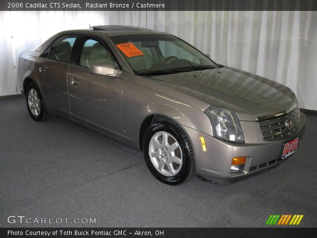 2006 Cadillac CTS Sedan in Radiant Bronze