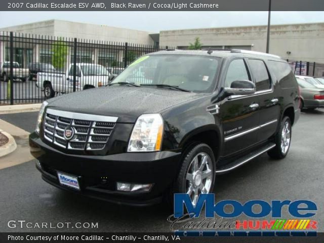 2007 Cadillac Escalade ESV AWD in Black Raven