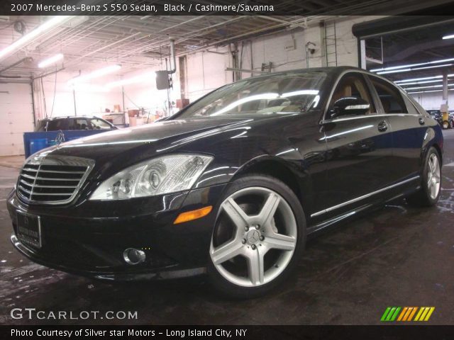 2007 Mercedes-Benz S 550 Sedan in Black