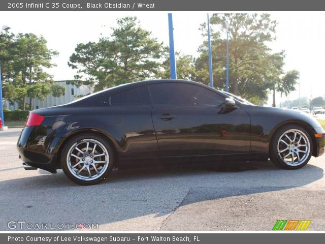 2005 Infiniti G 35 Coupe in Black Obsidian