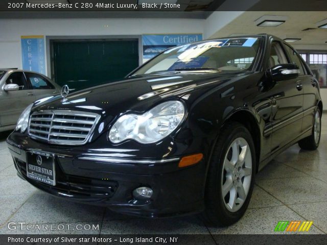 2007 Mercedes-Benz C 280 4Matic Luxury in Black