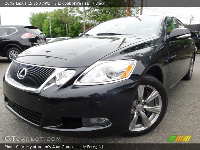 2009 Lexus GS 350 AWD in Black Sapphire Pearl