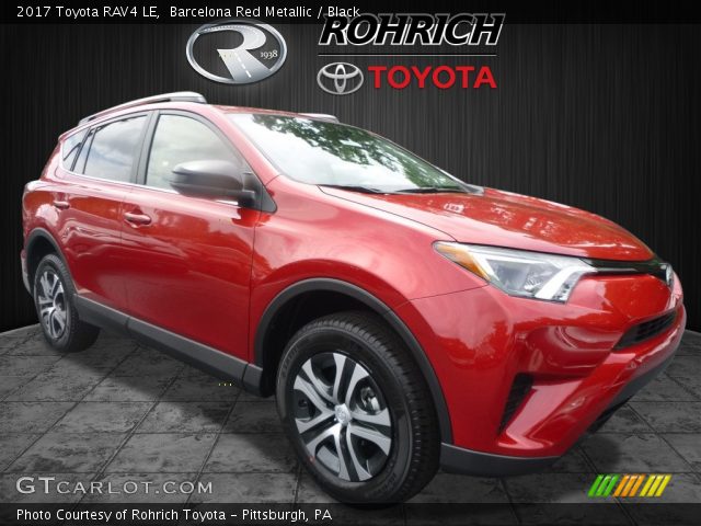 2017 Toyota RAV4 LE in Barcelona Red Metallic