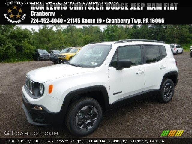 2017 Jeep Renegade Sport 4x4 in Alpine White