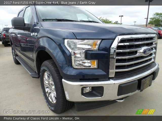 2017 Ford F150 XLT SuperCrew 4x4 in Blue Jeans