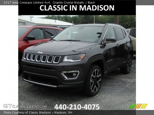 2017 Jeep Compass Limited 4x4 in Granite Crystal Metallic