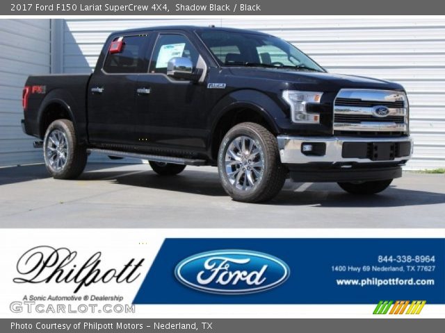 2017 Ford F150 Lariat SuperCrew 4X4 in Shadow Black