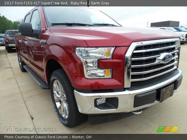 2017 Ford F150 XLT SuperCrew 4x4 in Ruby Red