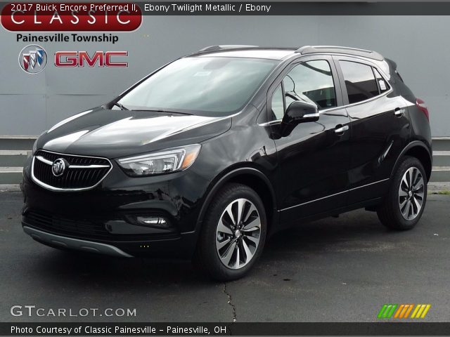 2017 Buick Encore Preferred II in Ebony Twilight Metallic