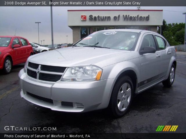 2008 Dodge Avenger SE in Bright Silver Metallic