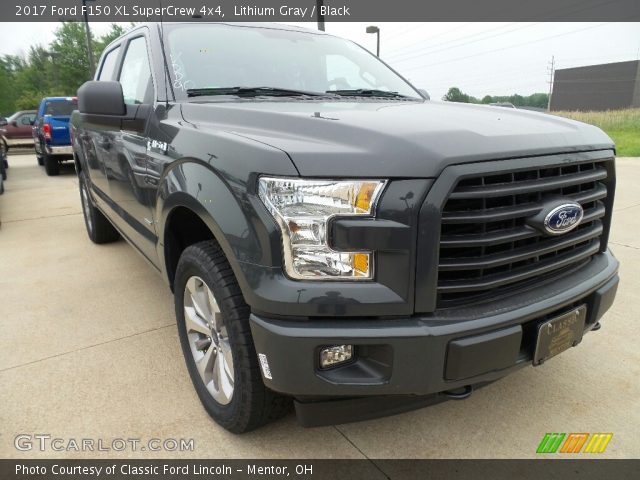 2017 Ford F150 XL SuperCrew 4x4 in Lithium Gray