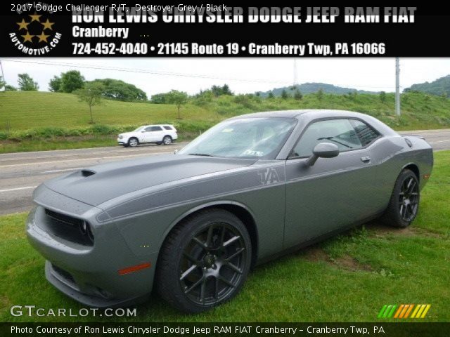2017 Dodge Challenger R/T in Destroyer Grey