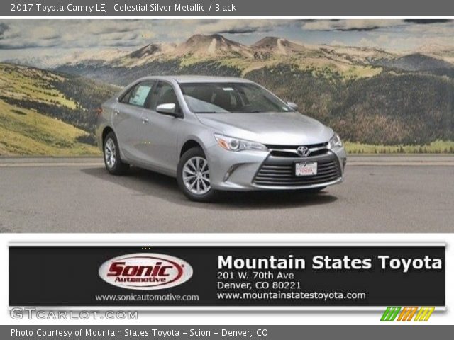 2017 Toyota Camry LE in Celestial Silver Metallic