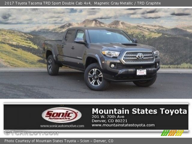 2017 Toyota Tacoma TRD Sport Double Cab 4x4 in Magnetic Gray Metallic