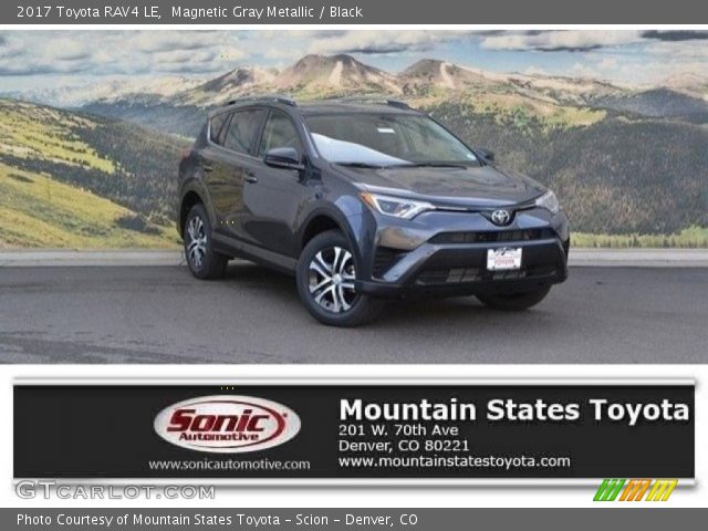 2017 Toyota RAV4 LE in Magnetic Gray Metallic