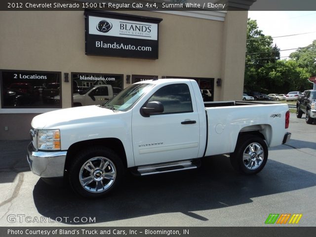 2012 Chevrolet Silverado 1500 LT Regular Cab 4x4 in Summit White