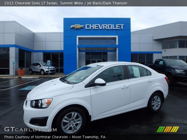 2013 Chevrolet Sonic LT Sedan in Summit White
