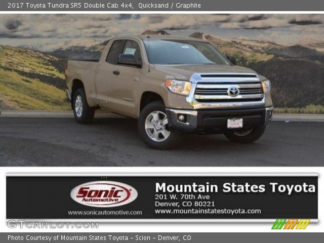 2017 Toyota Tundra SR5 Double Cab 4x4 in Quicksand