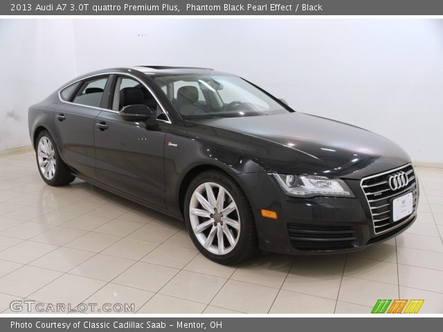 2013 Audi A7 3.0T quattro Premium Plus in Phantom Black Pearl Effect