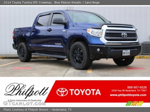 2014 Toyota Tundra SR5 Crewmax in Blue Ribbon Metallic