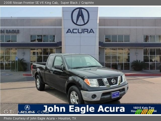 2008 Nissan Frontier SE V6 King Cab in Super Black