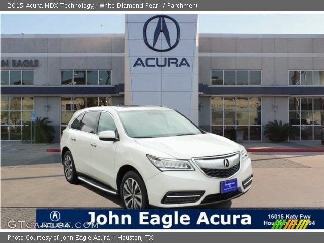 2015 Acura MDX Technology in White Diamond Pearl