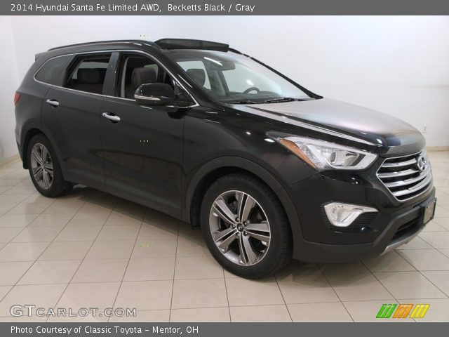 2014 Hyundai Santa Fe Limited AWD in Becketts Black