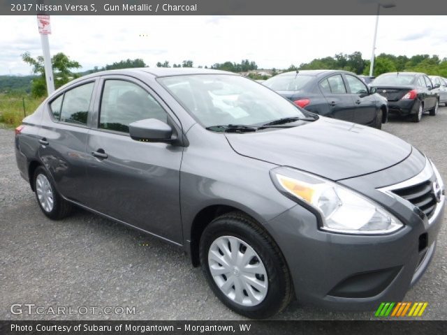 2017 Nissan Versa S in Gun Metallic
