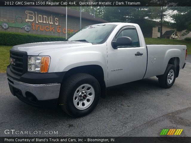 2012 GMC Sierra 1500 Regular Cab 4x4 in Quicksilver Metallic